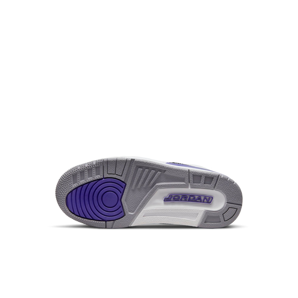 [DM0966-105] Preschool Air Jordan Retro 3 (PS) 'Dark Iris'