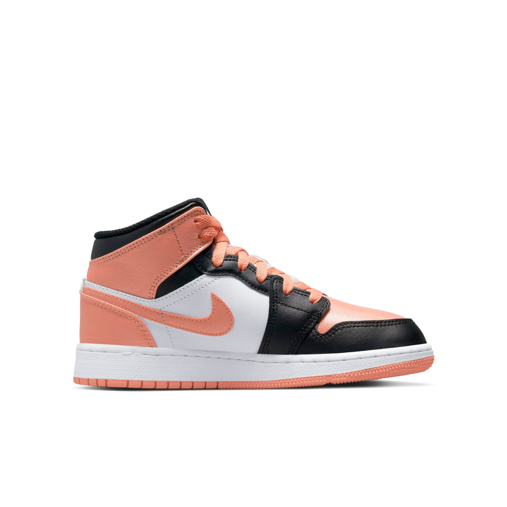 [DM9077-108] Grade School Air Jordan Retro 1 Mid (GS) 'Light Madder Root'