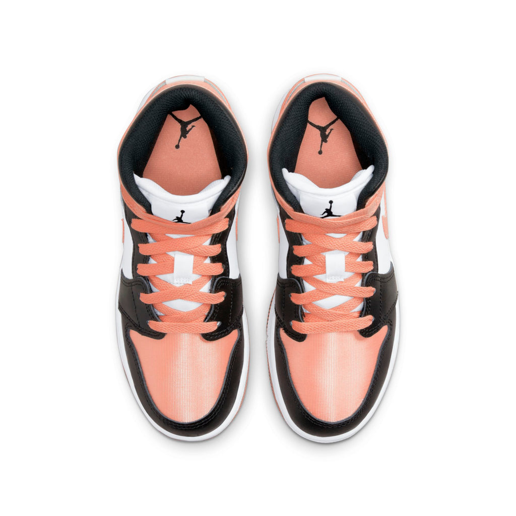 [DM9077-108] Grade School Air Jordan Retro 1 Mid (GS) 'Light Madder Root'