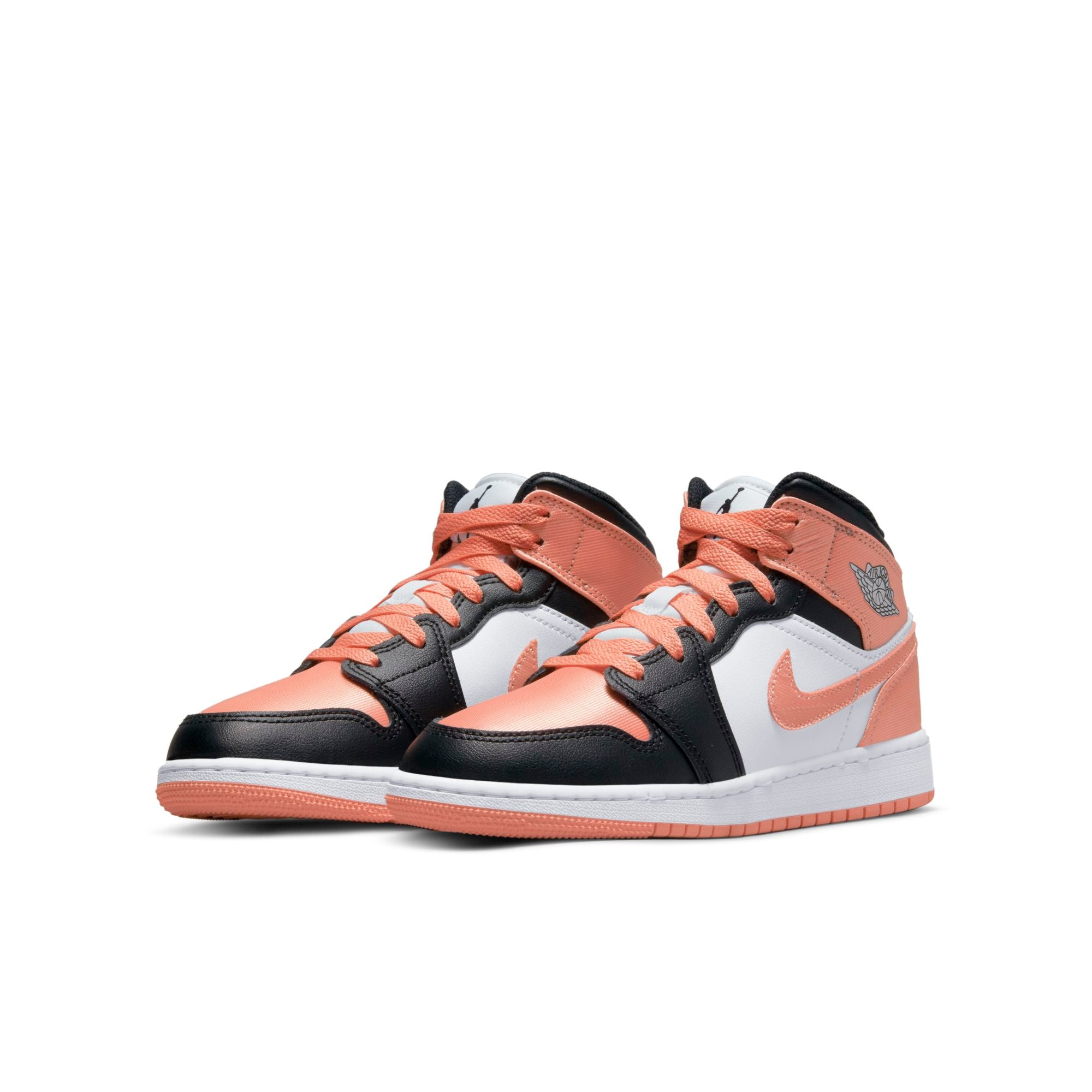 [DM9077-108] Grade School Air Jordan Retro 1 Mid (GS) 'Light Madder Root'