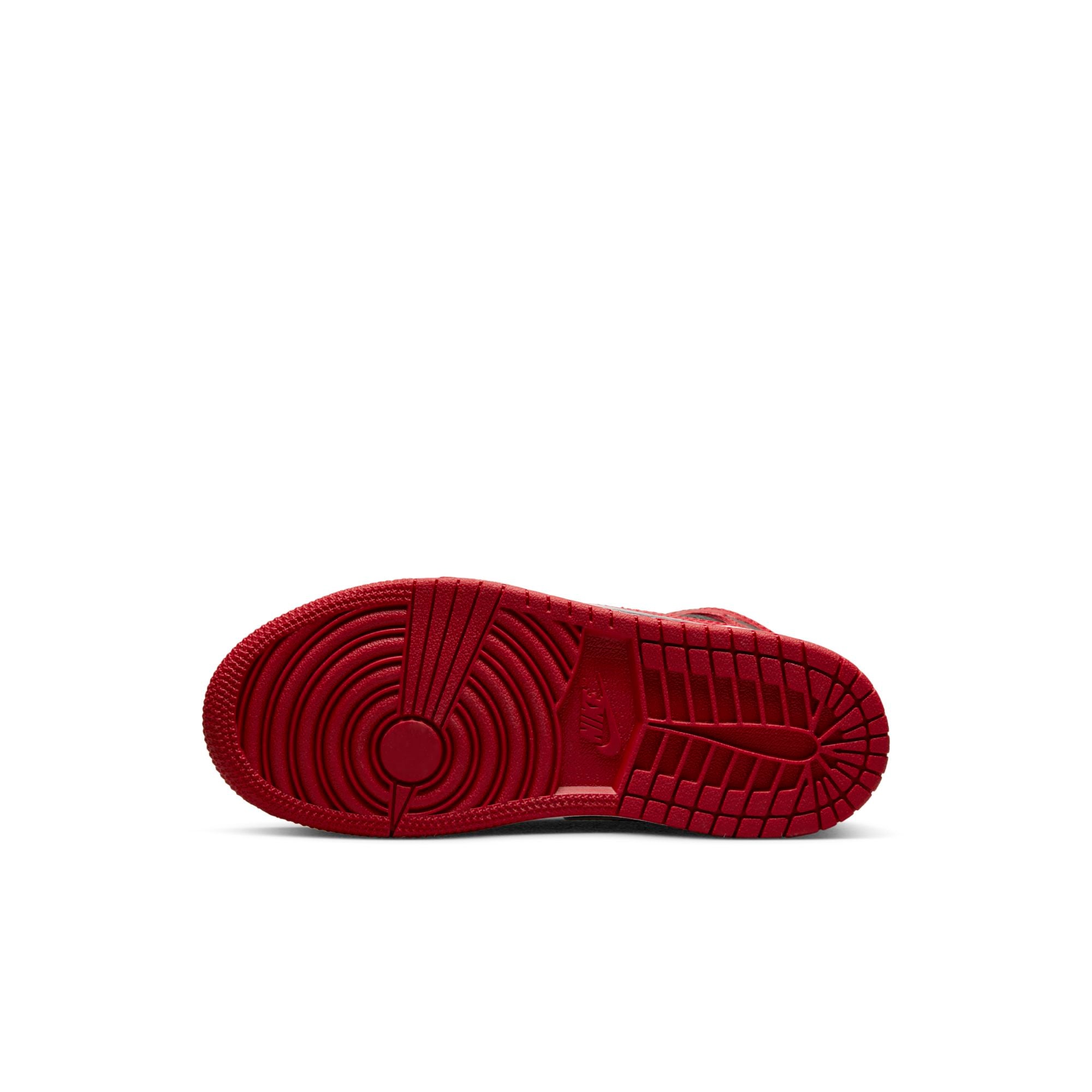 [DM9651-001] Preschool Air Jordan RETRO 1 MID 'BLACK RED BRED (PS)'