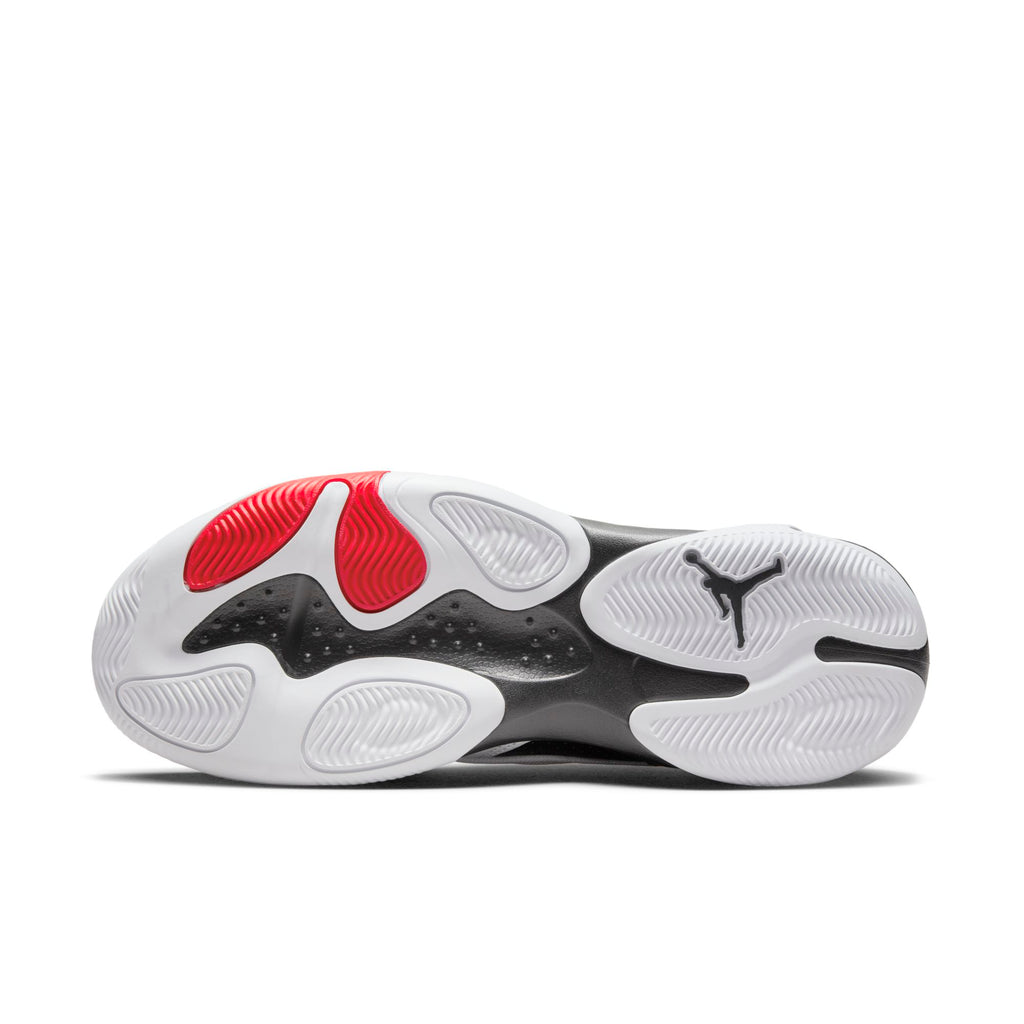 [DN3687-106] Mens Air Jordan MAX AURA 4 'WHITE BLACK UNIVERSITY RED'
