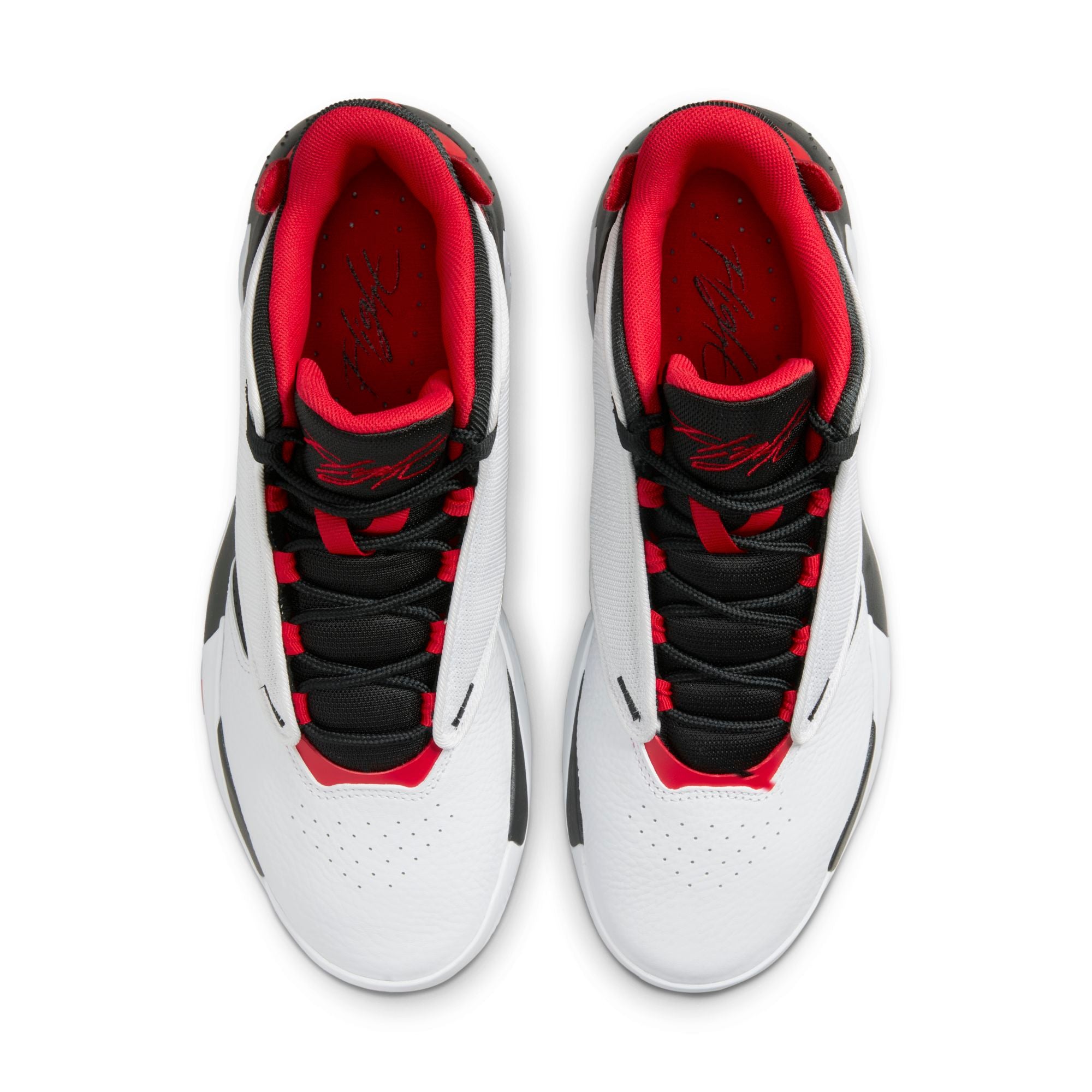 [DN3687-106] Mens Air Jordan MAX AURA 4 'WHITE BLACK UNIVERSITY RED'