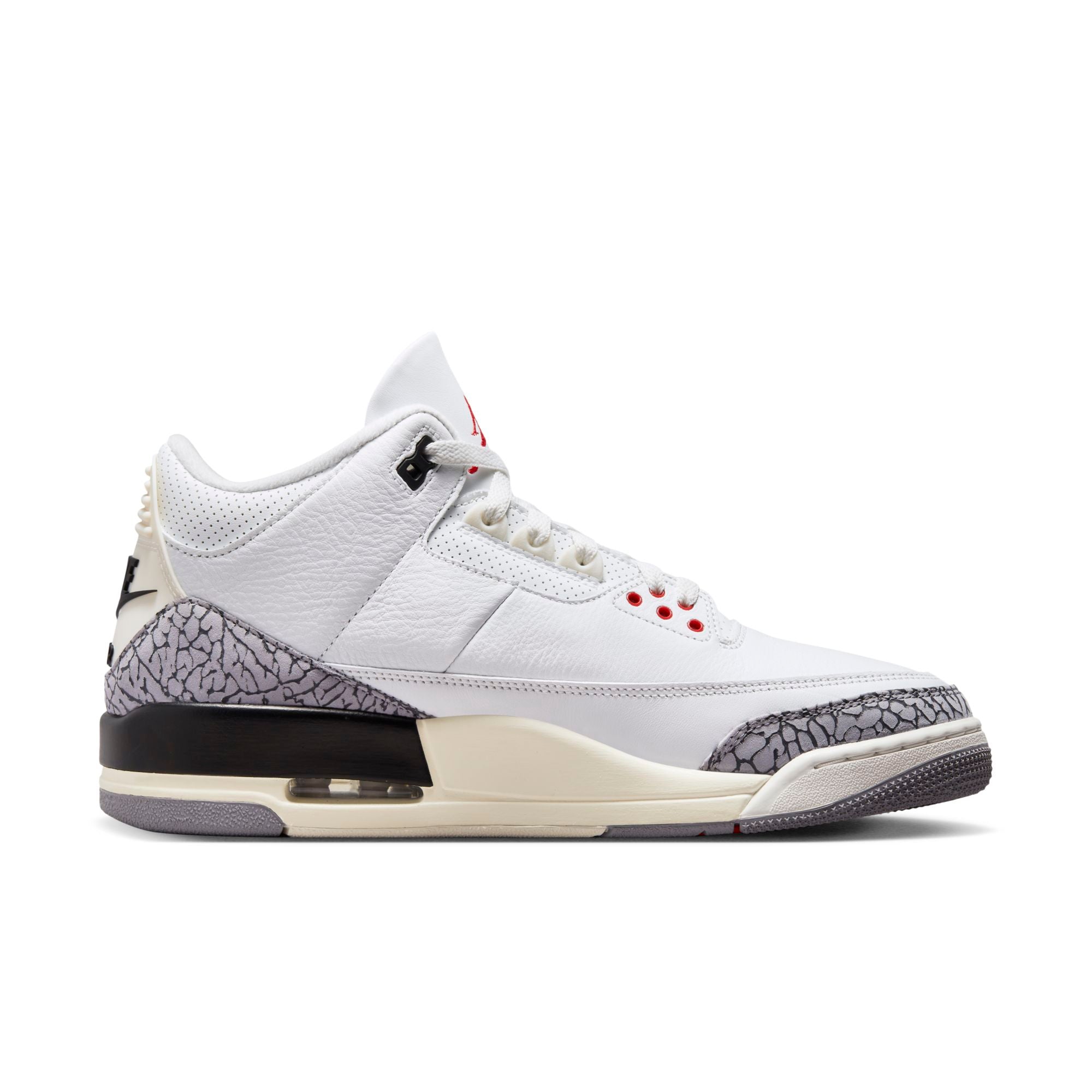 [DN3707-100] Mens Air Jordan RETRO 3 'WHITE CEMENT REIMAGINED'