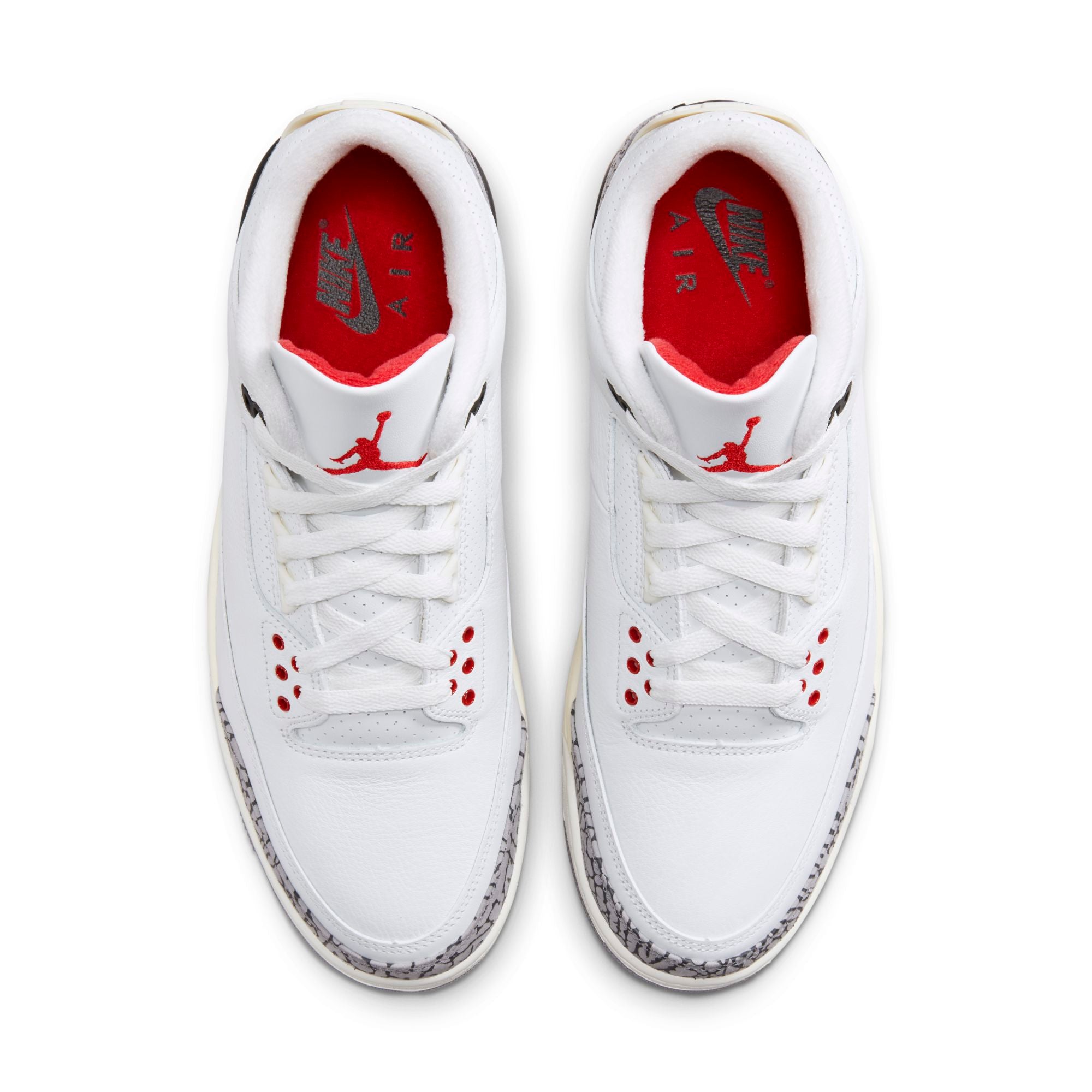 [DN3707-100] Mens Air Jordan RETRO 3 'WHITE CEMENT REIMAGINED'