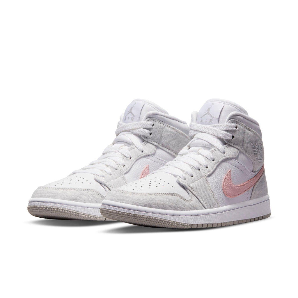 [DN4045-001] Womens Air Jordan RETRO 1 MID SE 'LIGHT IRON ORE'