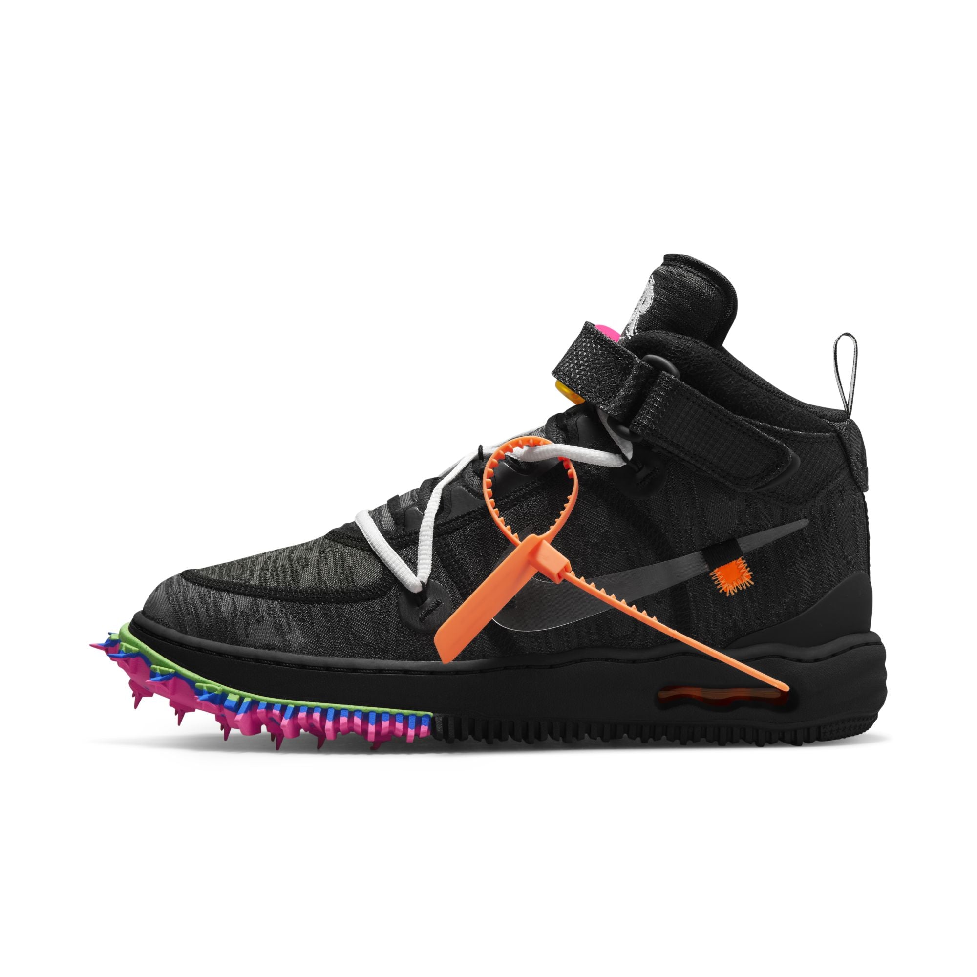 [DO6290-001] Mens Nike x Off-White Air Force 1 Mid 'Black'