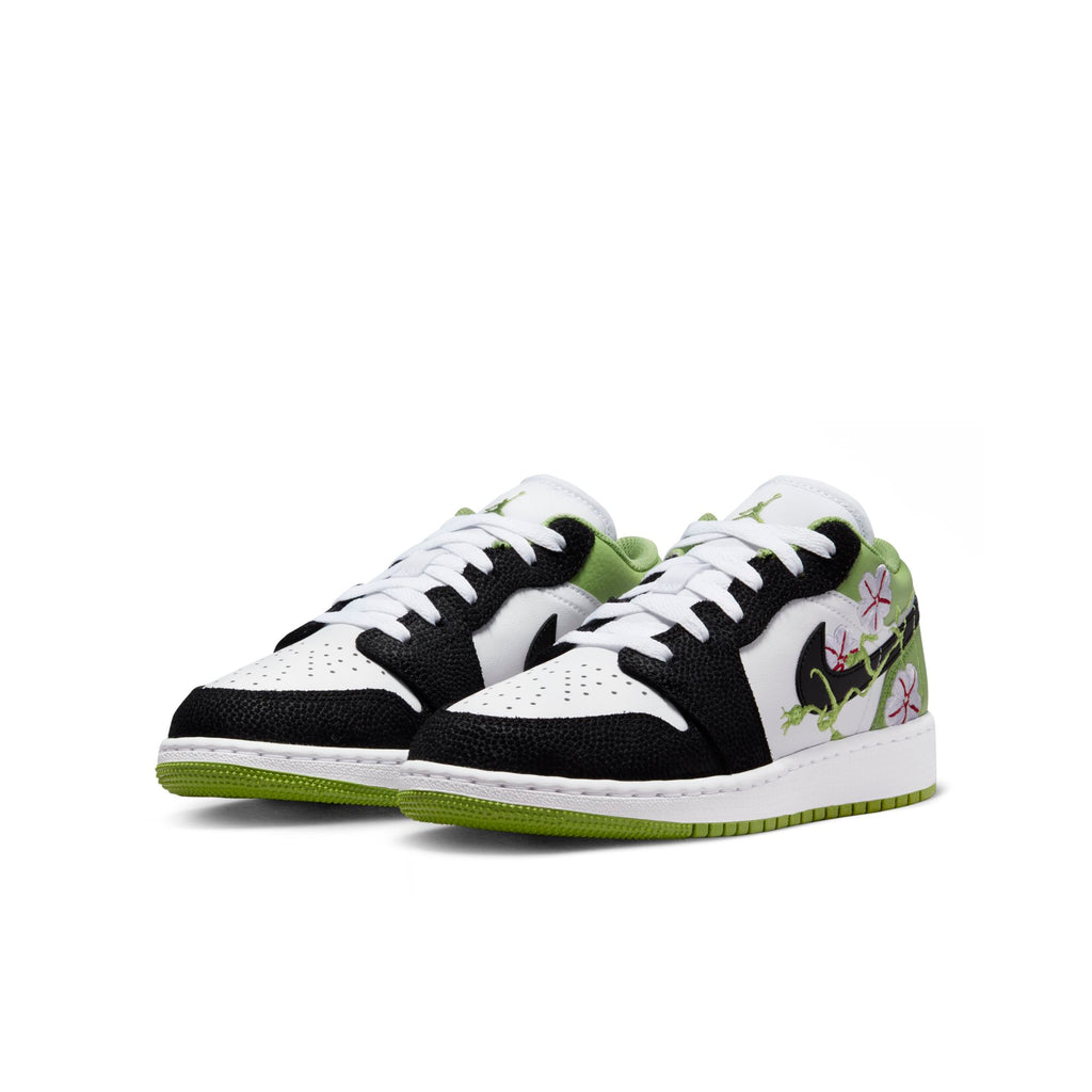 [DQ8389-100] Grade School Air Jordan Retro 1 Low SE (GS) 'Floral Vines'