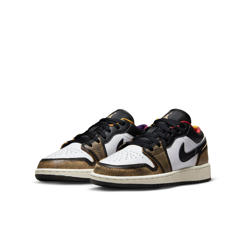 [DQ8421-001] Grade School Air Jordan RETRO 1 LOW SE 'WEAR AWAY YELLOW' (GS)