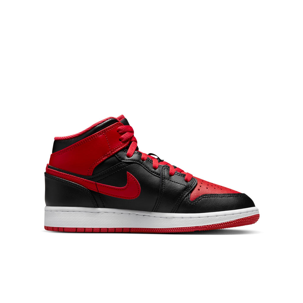 [DQ8423-060] Grade School Air Jordan AIR JORDAN 1 MID "ALTERNATE BRED" (GS)