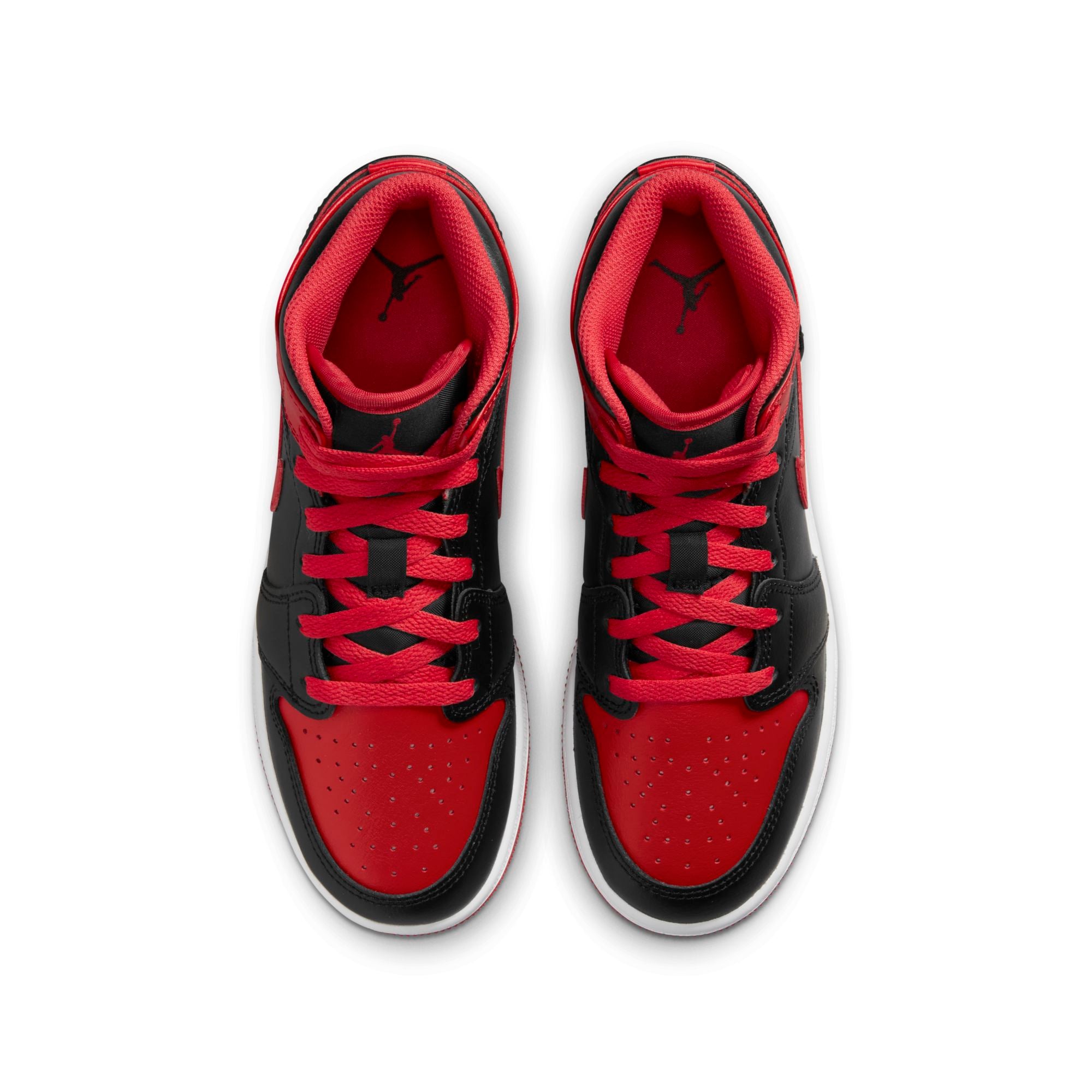 [DQ8423-060] Grade School Air Jordan AIR JORDAN 1 MID "ALTERNATE BRED" (GS)
