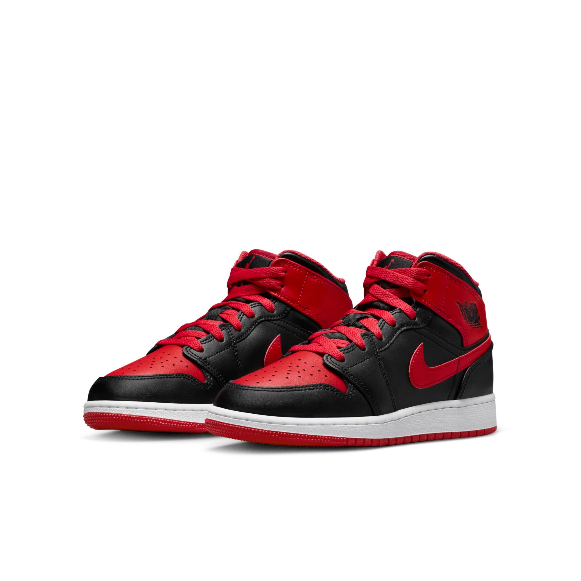 [DQ8423-060] Grade School Air Jordan AIR JORDAN 1 MID "ALTERNATE BRED" (GS)