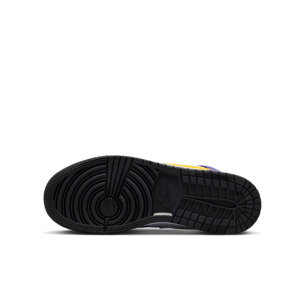 [DQ8423-517] Youth Air Jordan Retro 1 Mid (GS) "Lakers"