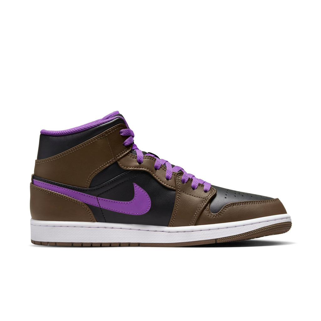 [DQ8426-215] Mens Air Jordan Retro 1 Mid 'Purple Mocha'