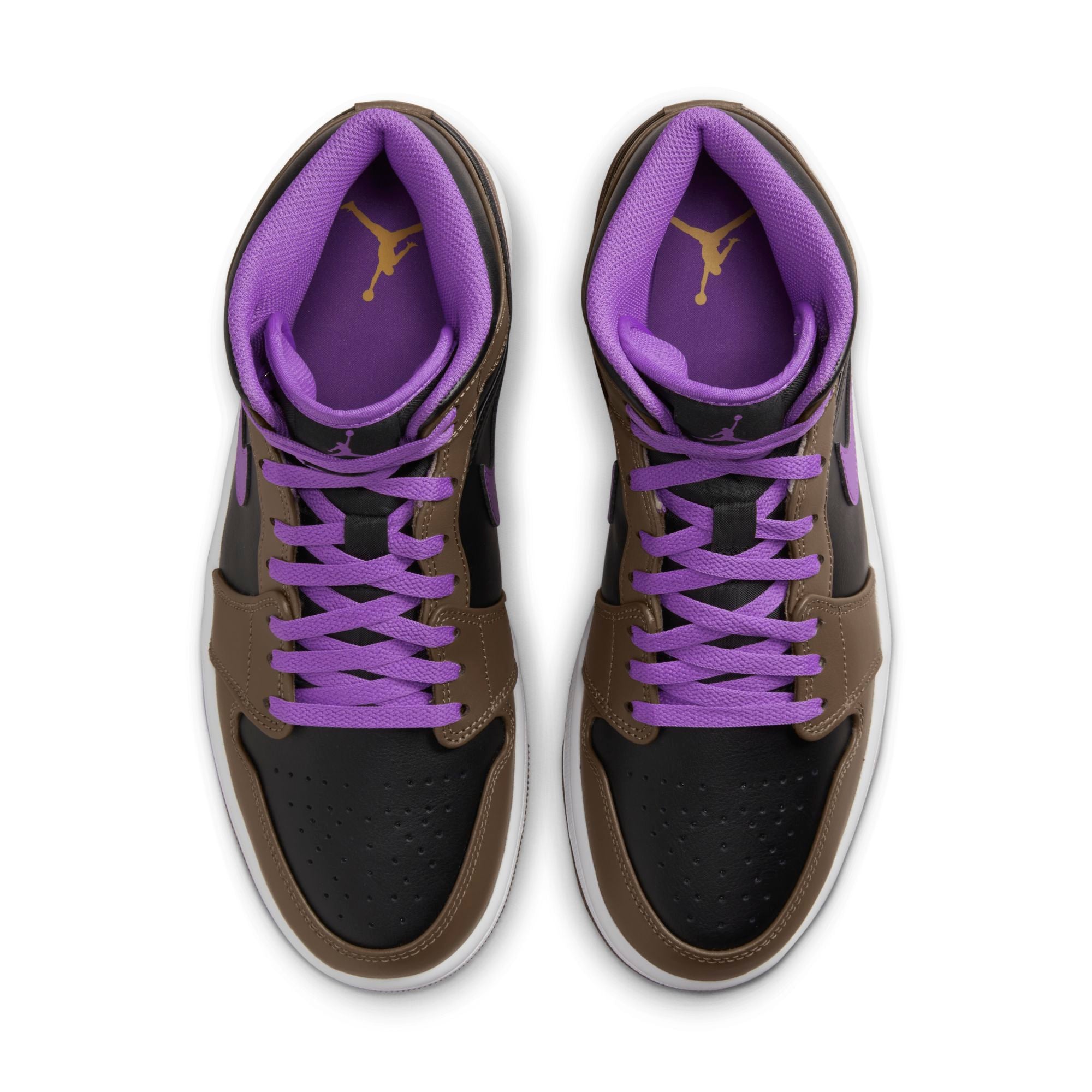 [DQ8426-215] Mens Air Jordan Retro 1 Mid 'Purple Mocha'