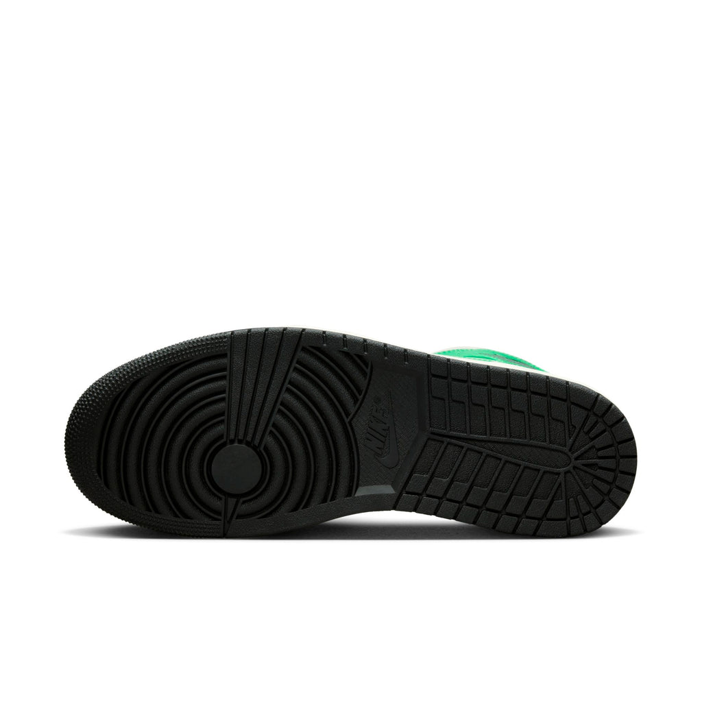 [DQ8426-301] Mens Air Jordan RETRO 1 MID 'LUCKY GREEN'