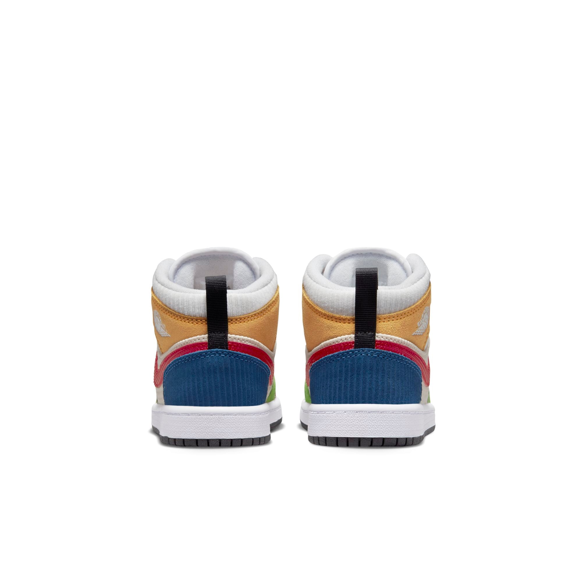 [DR6958-100] Preschool Air Jordan Retro 1 Mid SE (PS) 'Messy Room'