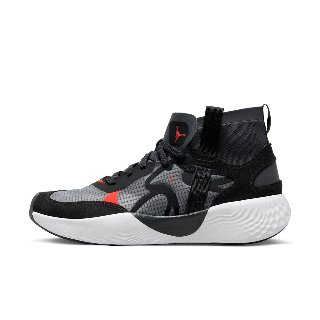 [DR7614-060] Mens Air Jordan DELTA 3 MID 'BLACK CHILE RED'