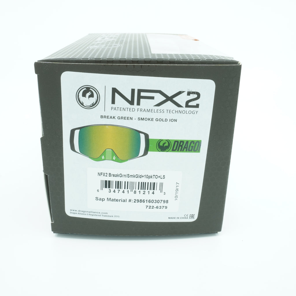 [298616030798] Mens Dragon Alliance NFX2 MX 2 Goggles