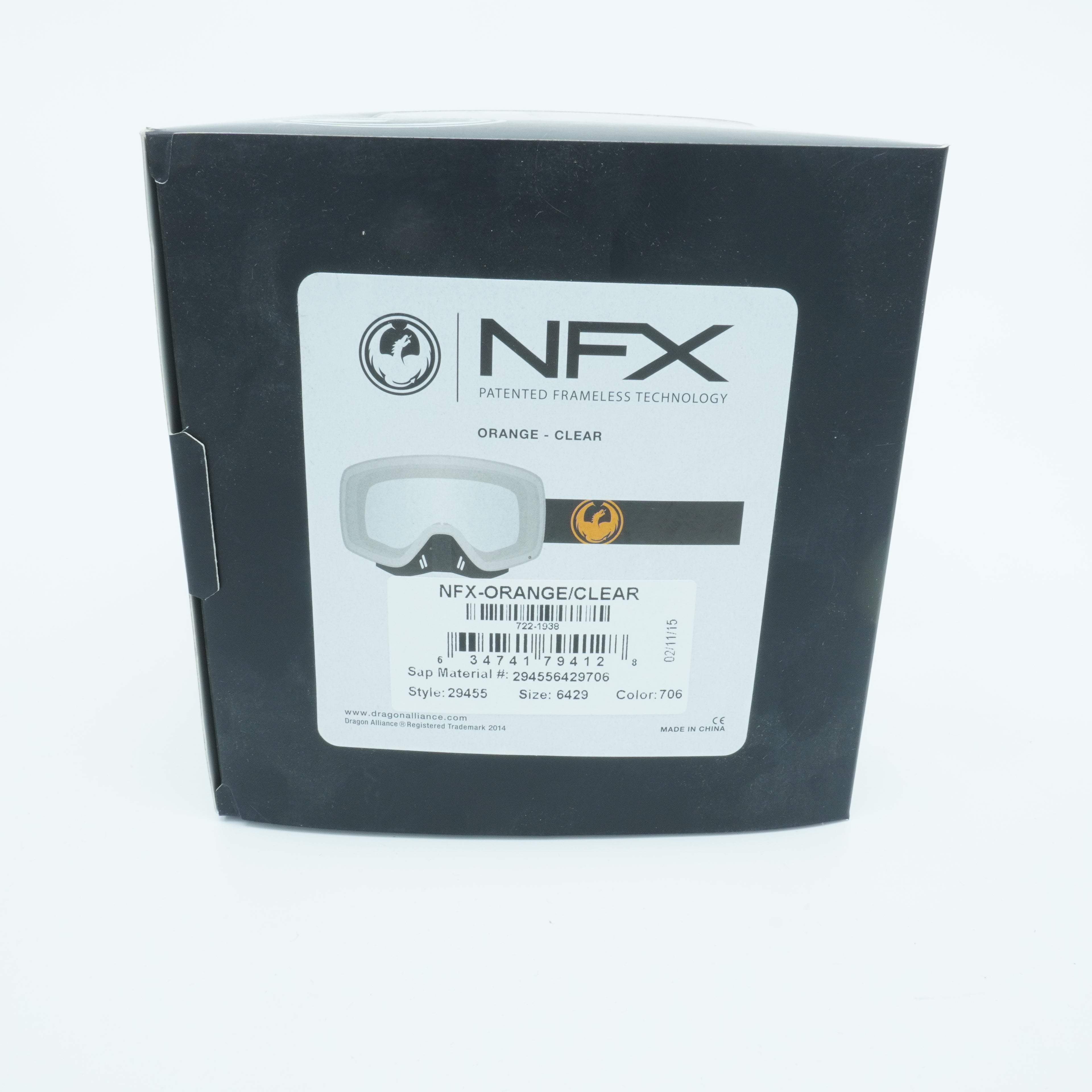 [294556429706] Mens Dragon Alliance NFX 9 Goggles