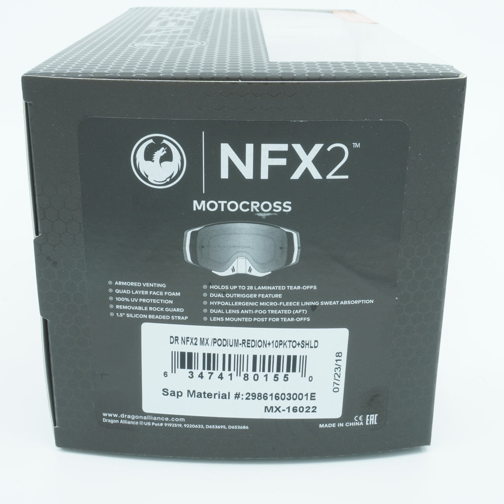 [29861603001E] Mens Dragon Alliance NFX2 MX 2 Goggles