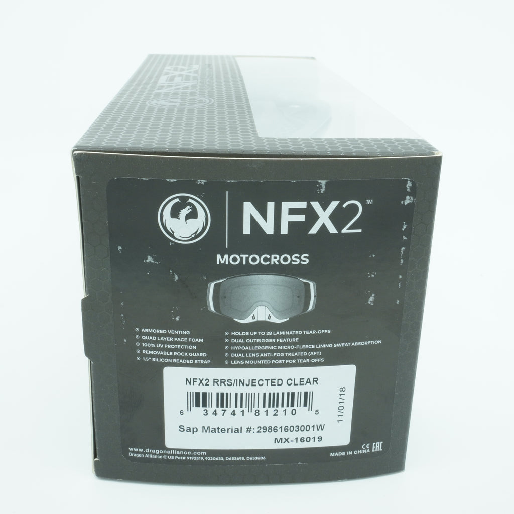 [29861603001W] Mens Dragon Alliance NFX2 MX 2 Goggles