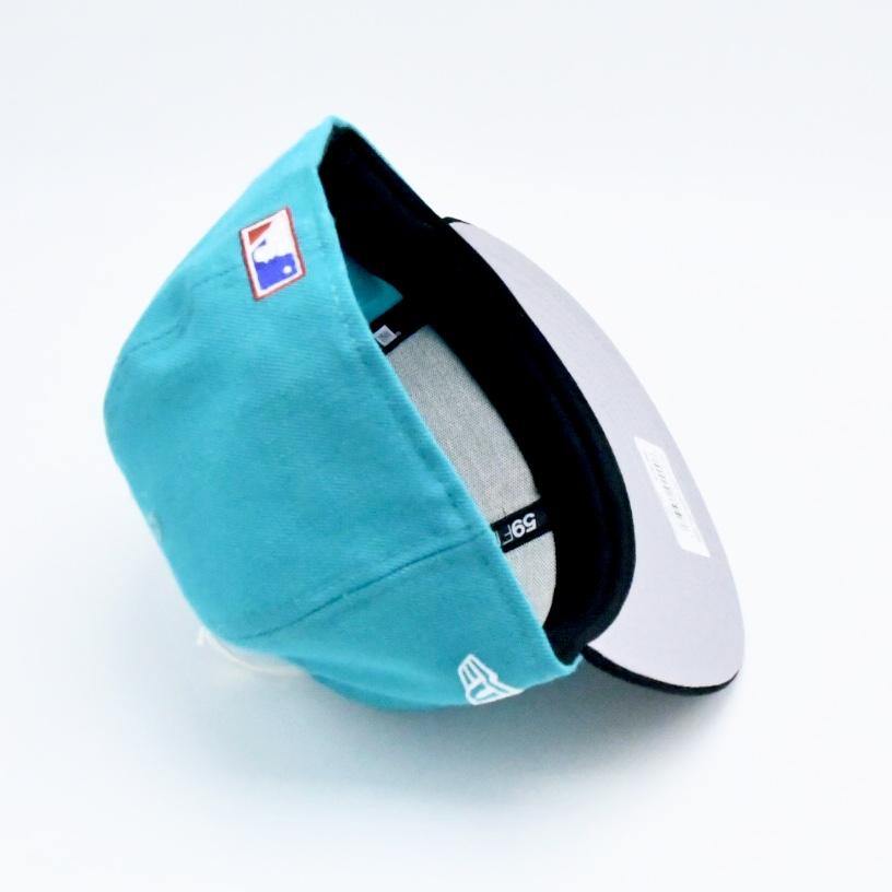 [12107941] Mens New Era x Swarovski MLB 59Fifty Fitted Florida Marlins 1997 - sneakAR