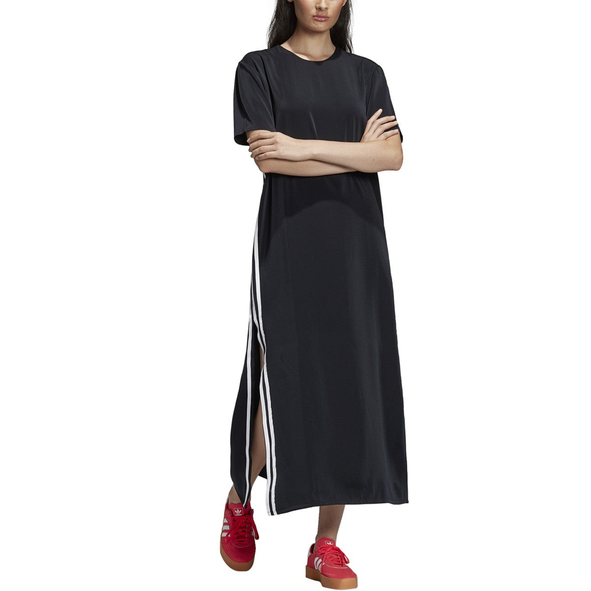 [DU7256] Womens Adidas Originals Satin Dress