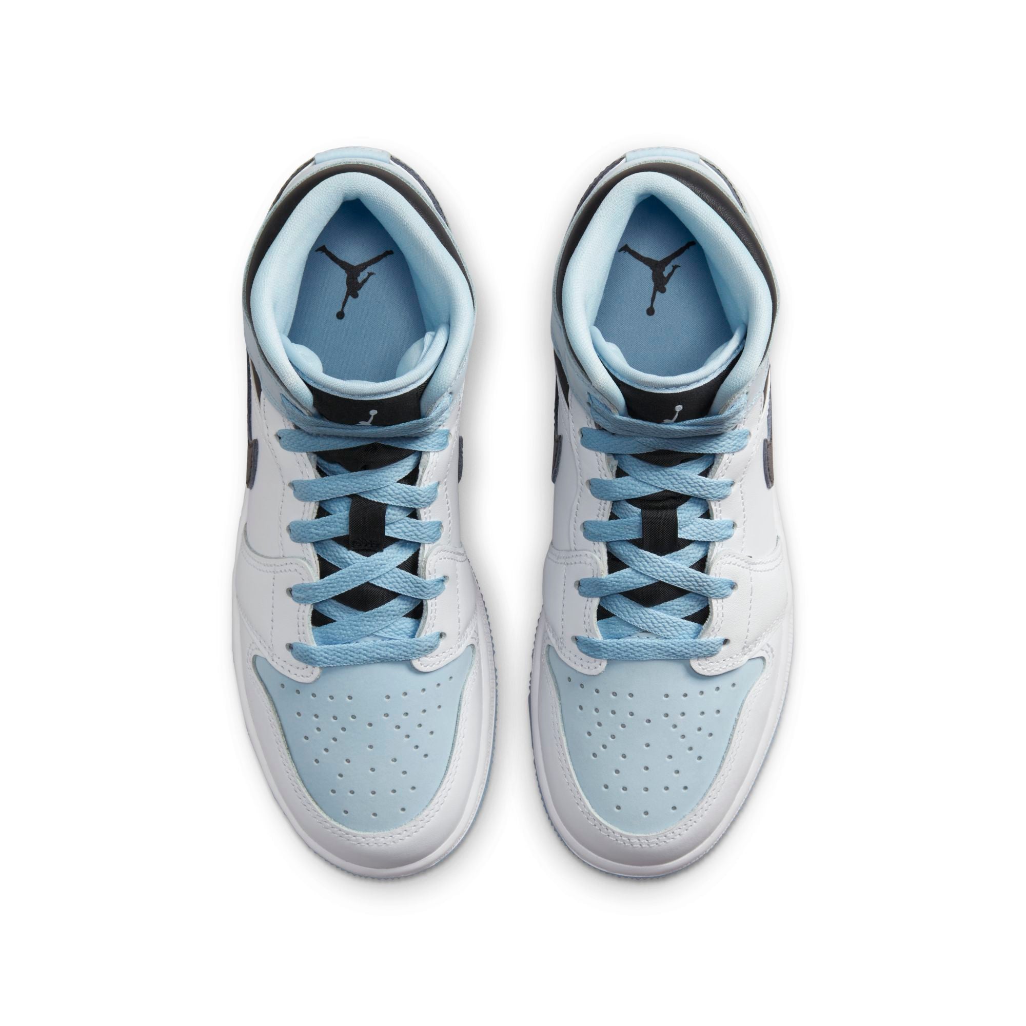 [DV1337-104] Grade School Air Jordan RETRO 1 MID SE 'ICE BLUE (2023)' (GS)