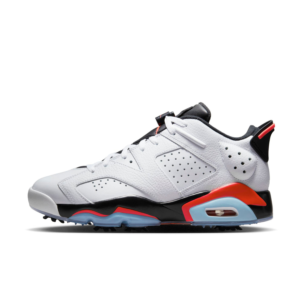 [DV1376-106] Mens Air Jordan RETRO 6 LOW GOLF 'WHITE INFRARED'