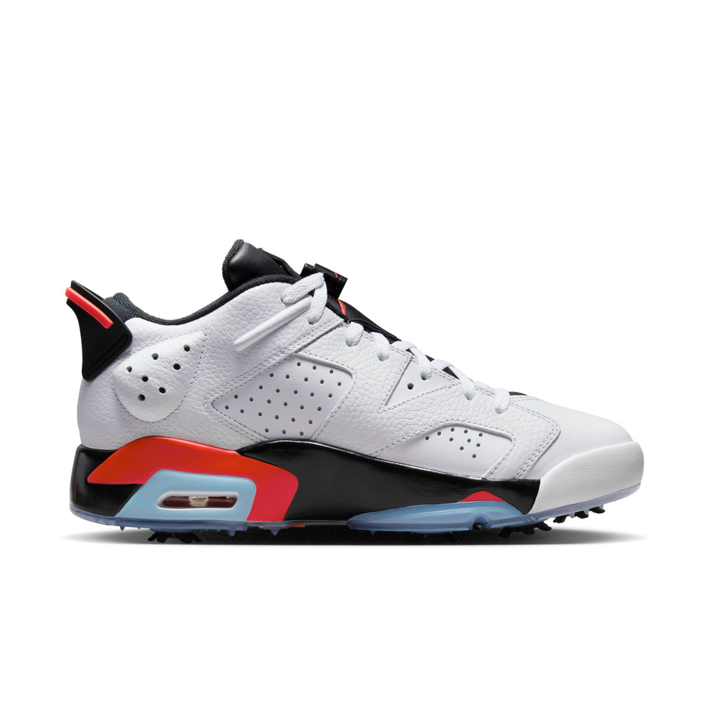 [DV1376-106] Mens Air Jordan RETRO 6 LOW GOLF 'WHITE INFRARED'