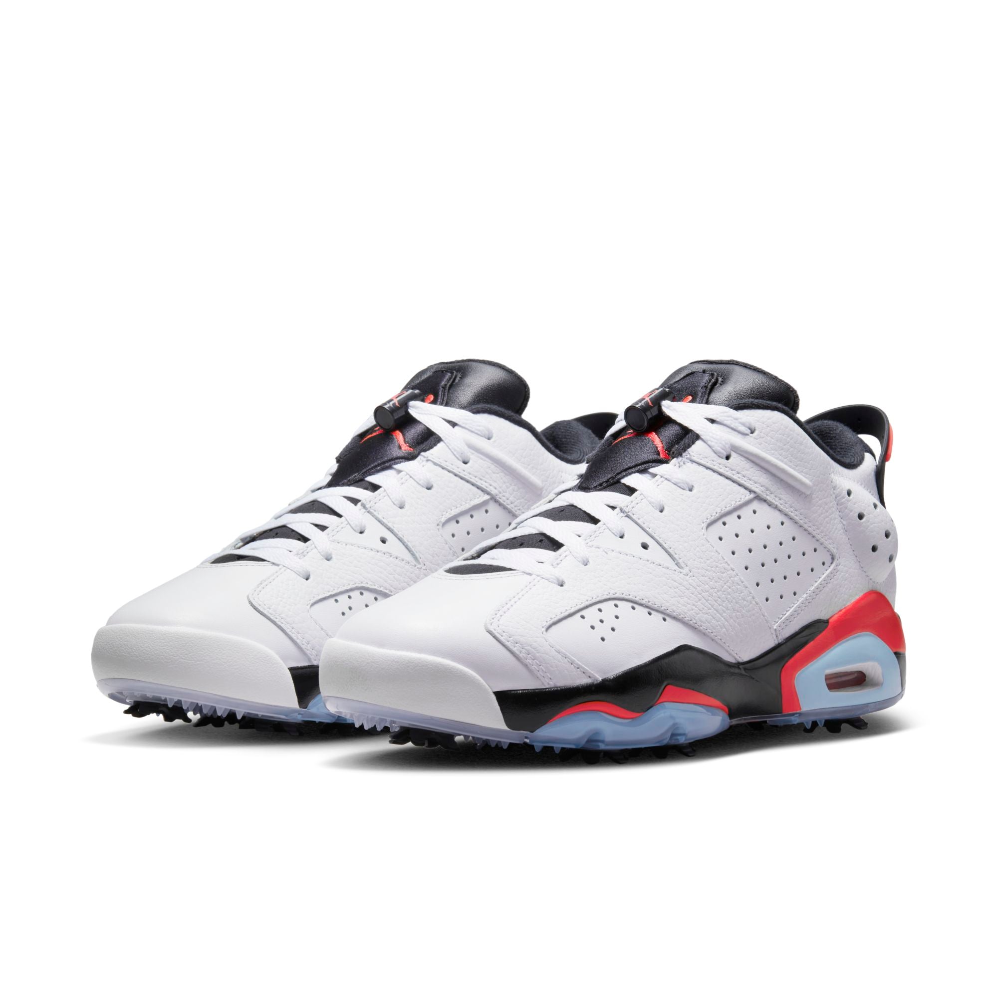 [DV1376-106] Mens Air Jordan RETRO 6 LOW GOLF 'WHITE INFRARED'