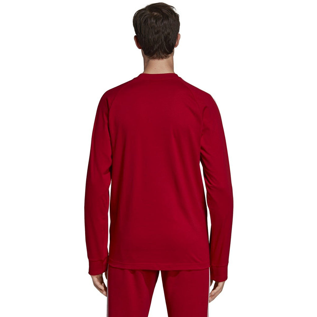 [DV1558] Mens Adidas Originals 3-Stripes Longsleeve Tee
