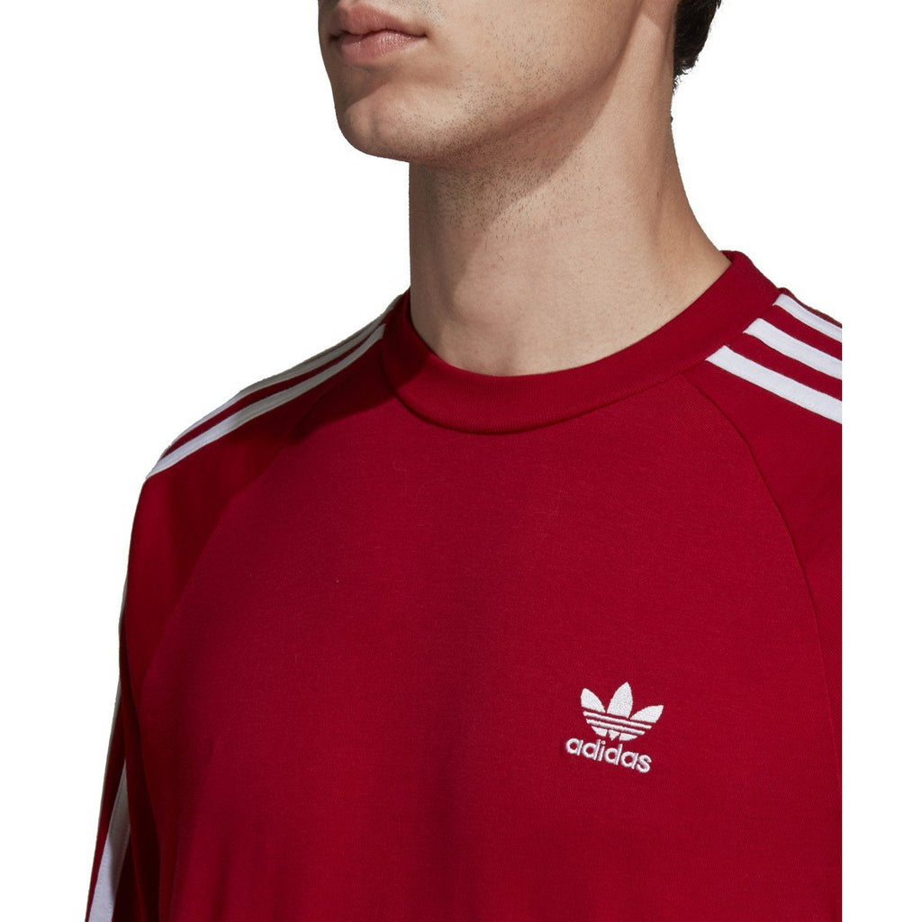 [DV1558] Mens Adidas Originals 3-Stripes Longsleeve Tee