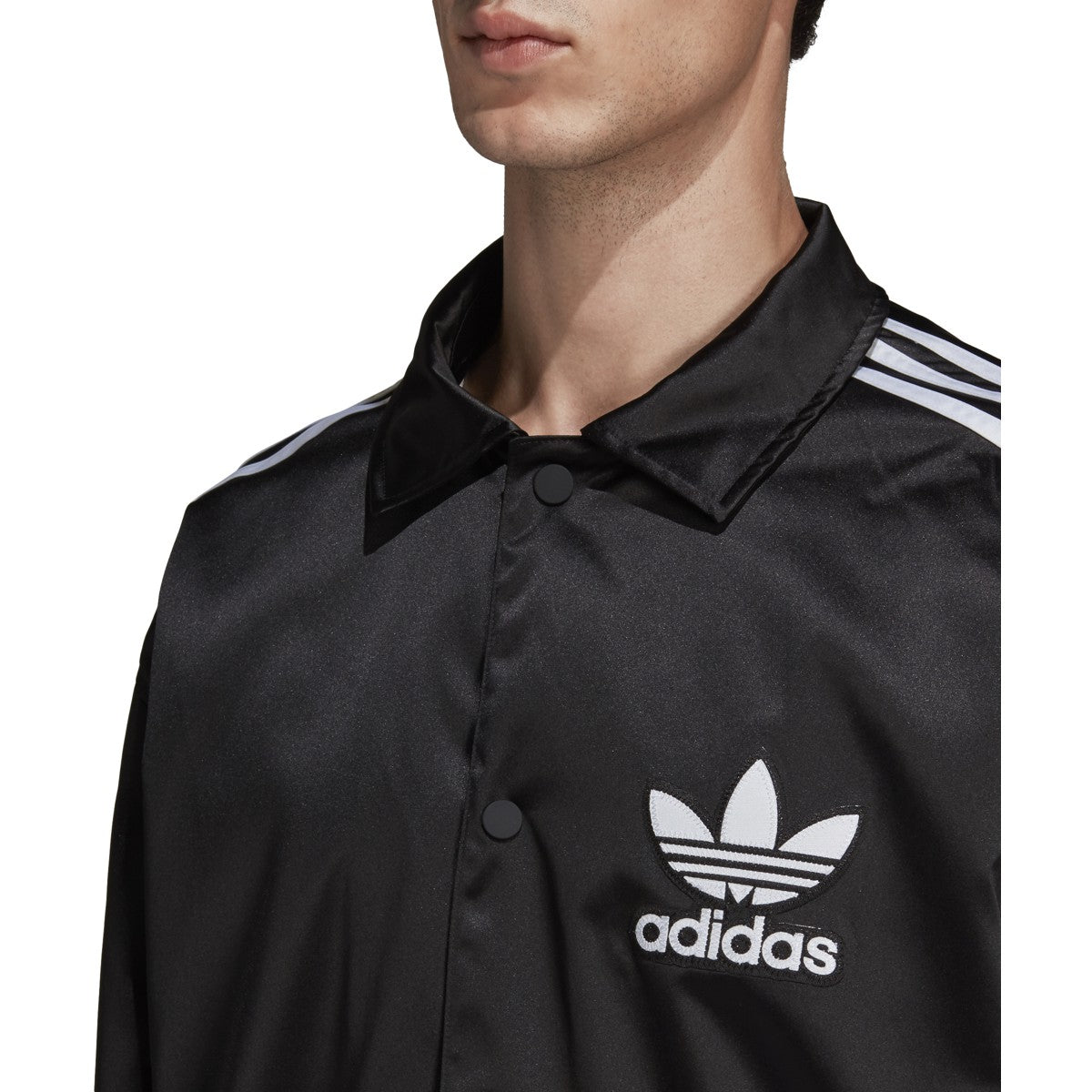 [DV1617] Mens Adidas Originals Satin Coaches Jacket