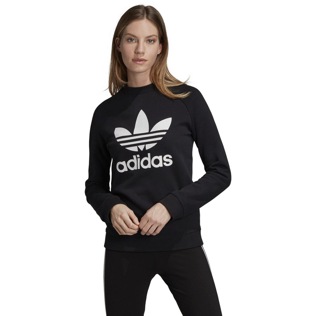 [DV2612] Womens Adidas Originals Trefoil Crewneck Sweatshirt