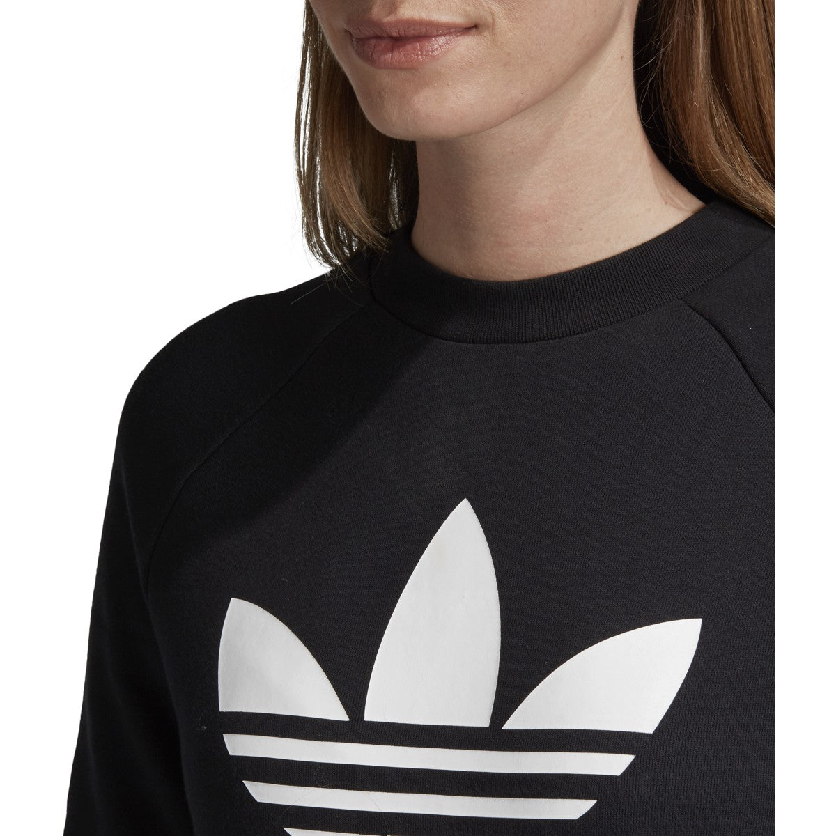 [DV2612] Womens Adidas Originals Trefoil Crewneck Sweatshirt