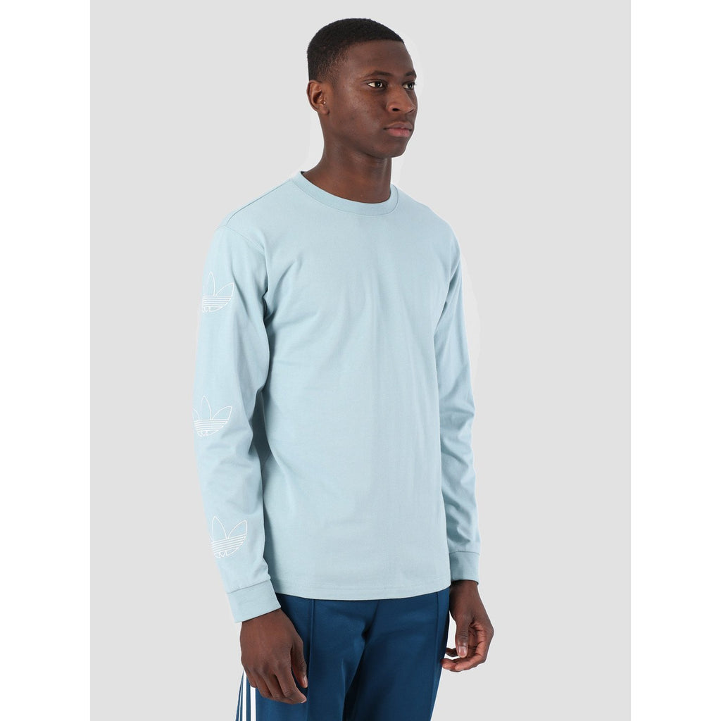 [DV3153] Mens Adidas Originals Longsleeve Trefoil Tee
