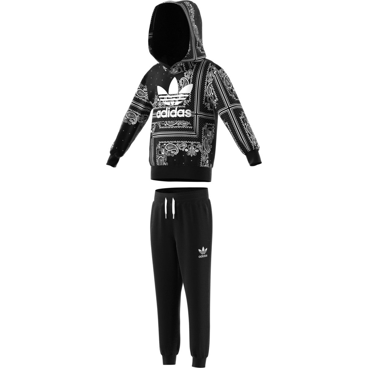 [DW3848] Youth Adidas Bandana Hood Set