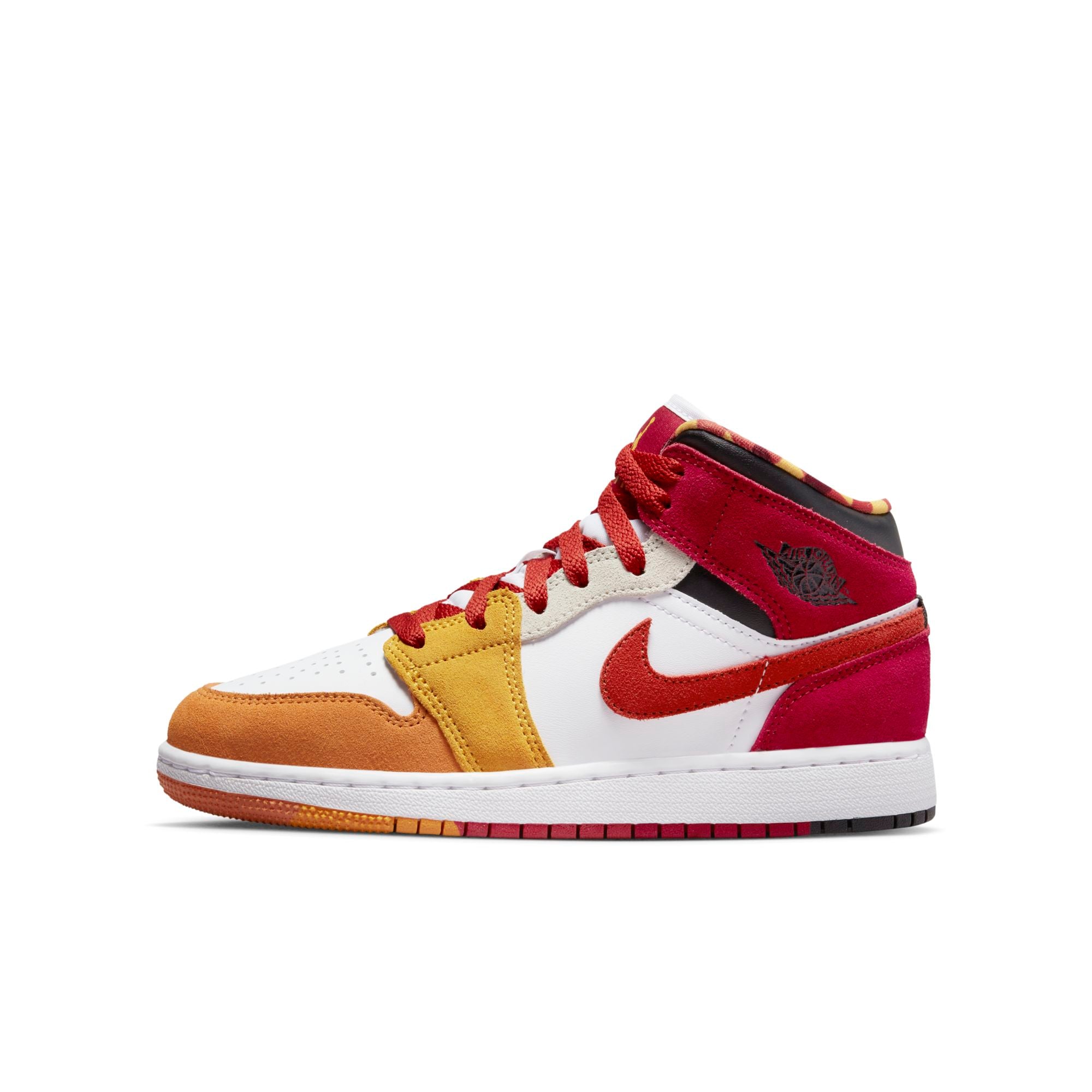 [DX2460-601] Youth Air Jordan Retro 1 Mid SE 'Picnic (GS)'