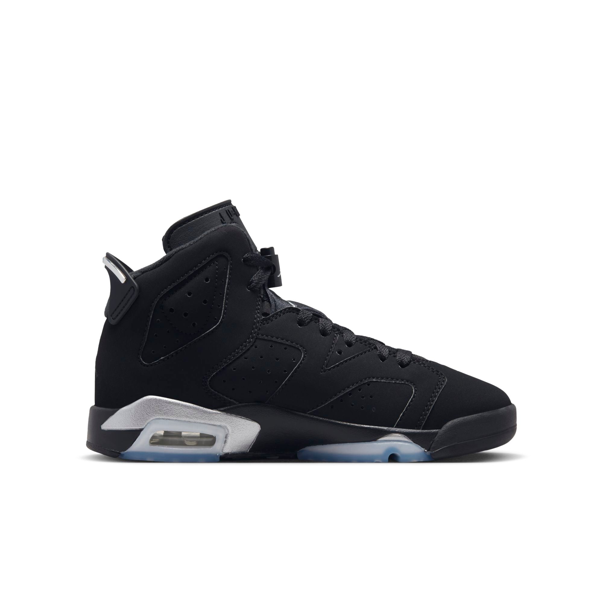 [DX2835-001] Youth Air Jordan Retro 6 'Chrome Metallic Silver' (GS)