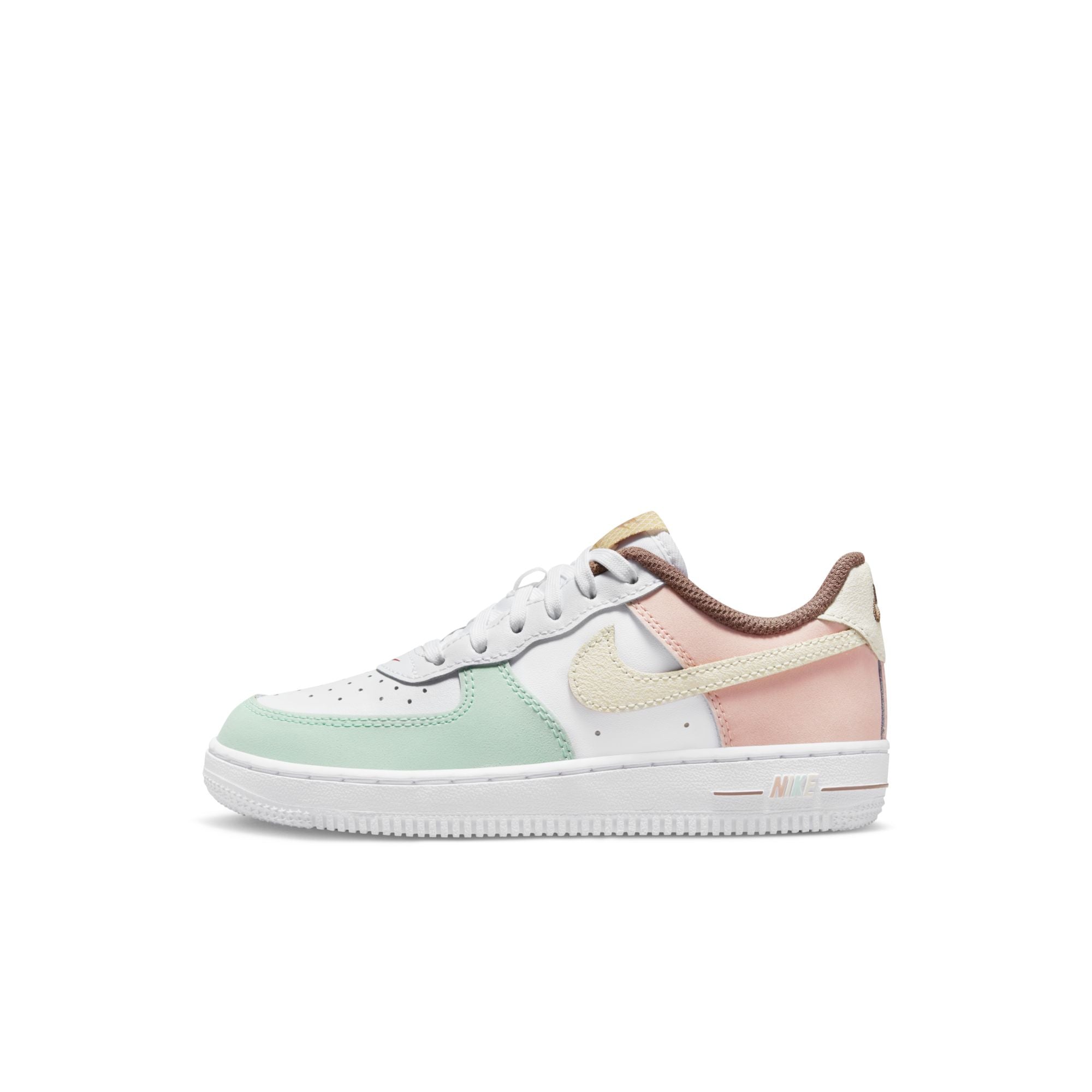 [DX3728-100] Preshool Nike Air Force 1 Low LV8 'Ice Cream' (PS)