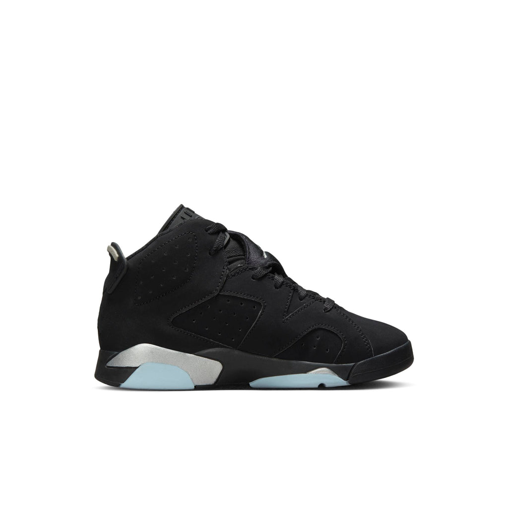 [DX6178-001] Preschool Air Jordan RETRO 6 'CHROME METALLIC SILVER (PS)'