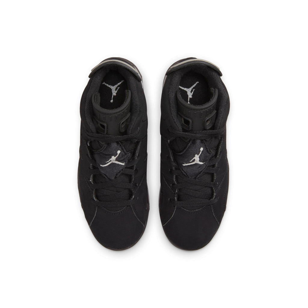 [DX6178-001] Preschool Air Jordan RETRO 6 'CHROME METALLIC SILVER (PS)'