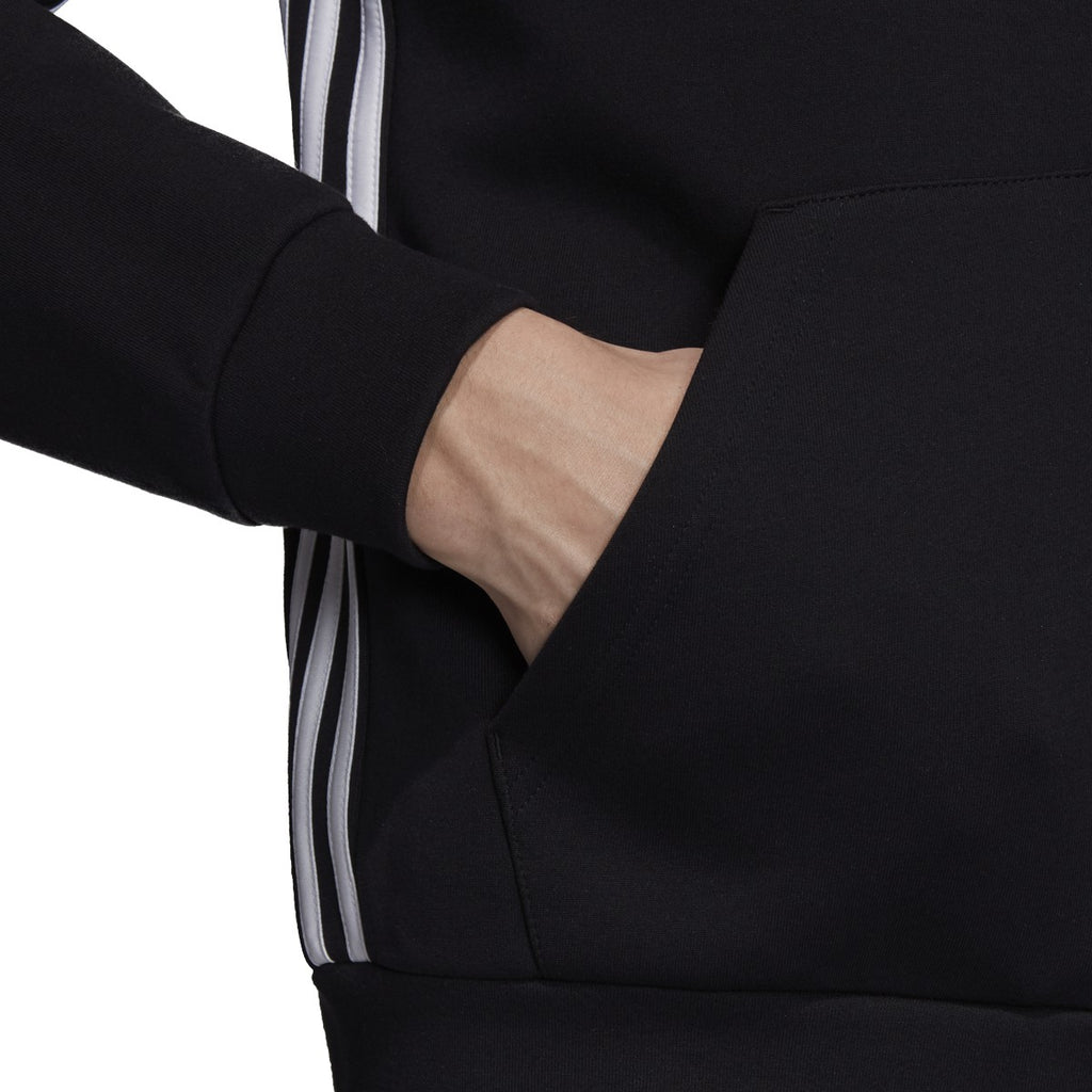 [DX7657] Mens Adidas Must Haves 3 Stripe Full Zip Hoodie