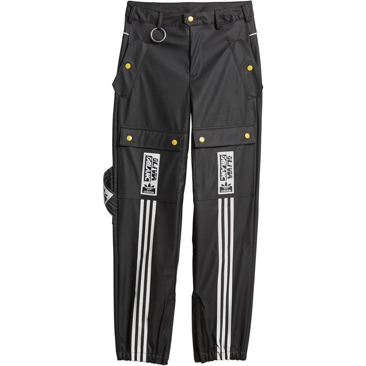 [DZ0027] Womens Adidas Olivia LeBlanc Rubberized Utility Pants - sneakAR