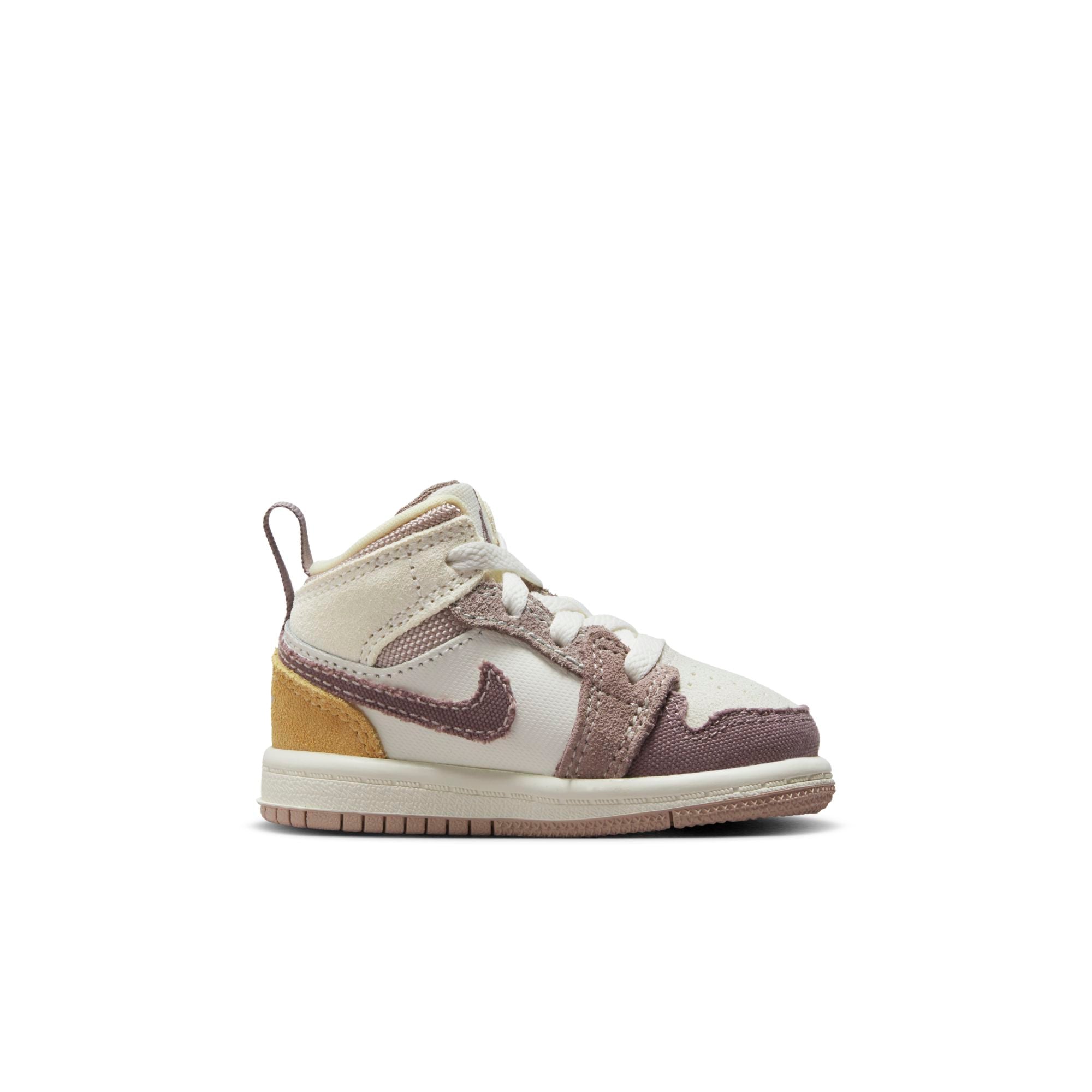 [DZ4467-102] Toddlers Air Jordan RETRO 1 MID SE CRAFT TD 'INSIDE OUT - TAUPE HAZE'
