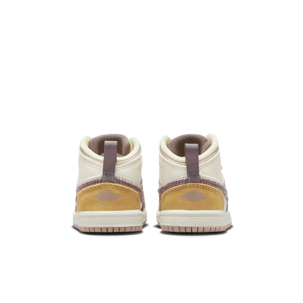 [DZ4467-102] Toddlers Air Jordan RETRO 1 MID SE CRAFT TD 'INSIDE OUT - TAUPE HAZE'
