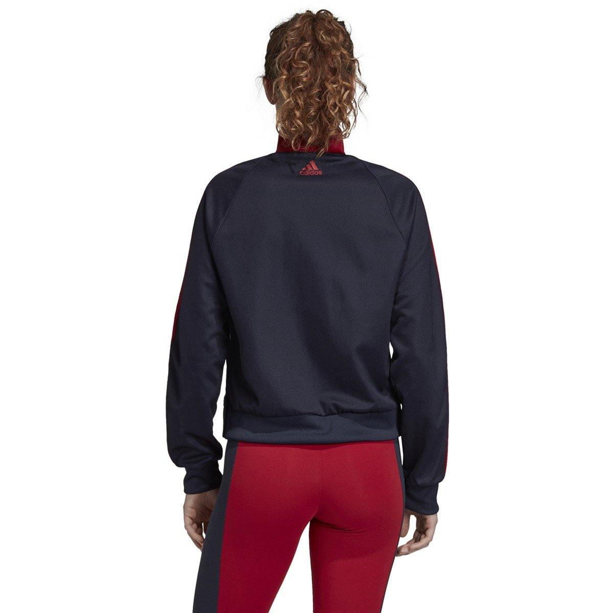 [DZ8677] Womens Adidas ID 3 Stripe Snap Track Jacket - sneakAR
