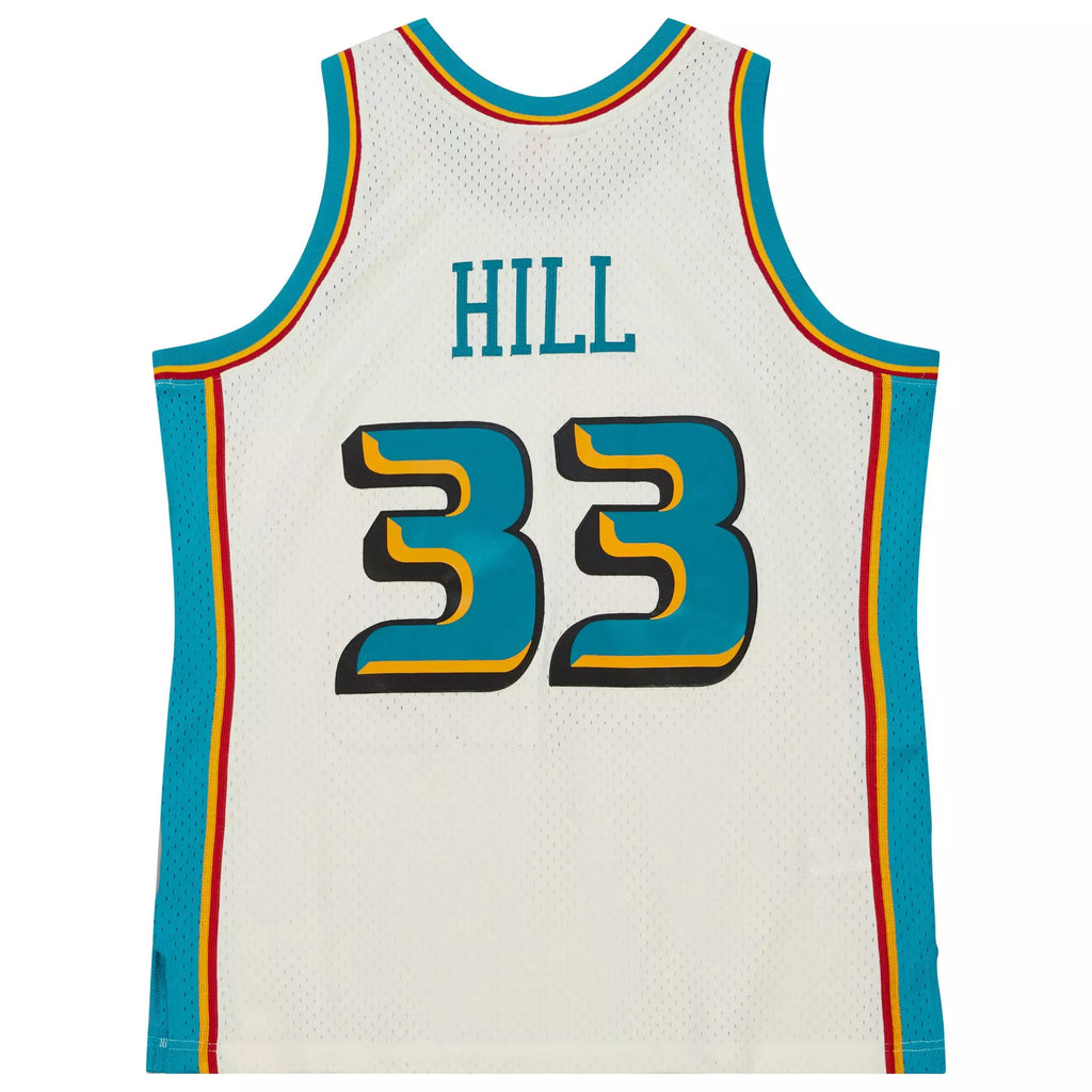 MITCHELL & NESS NBA CREAM TEAM COLOR SWINGMAN JERSEY PISTONS 1998 GRANT HILL